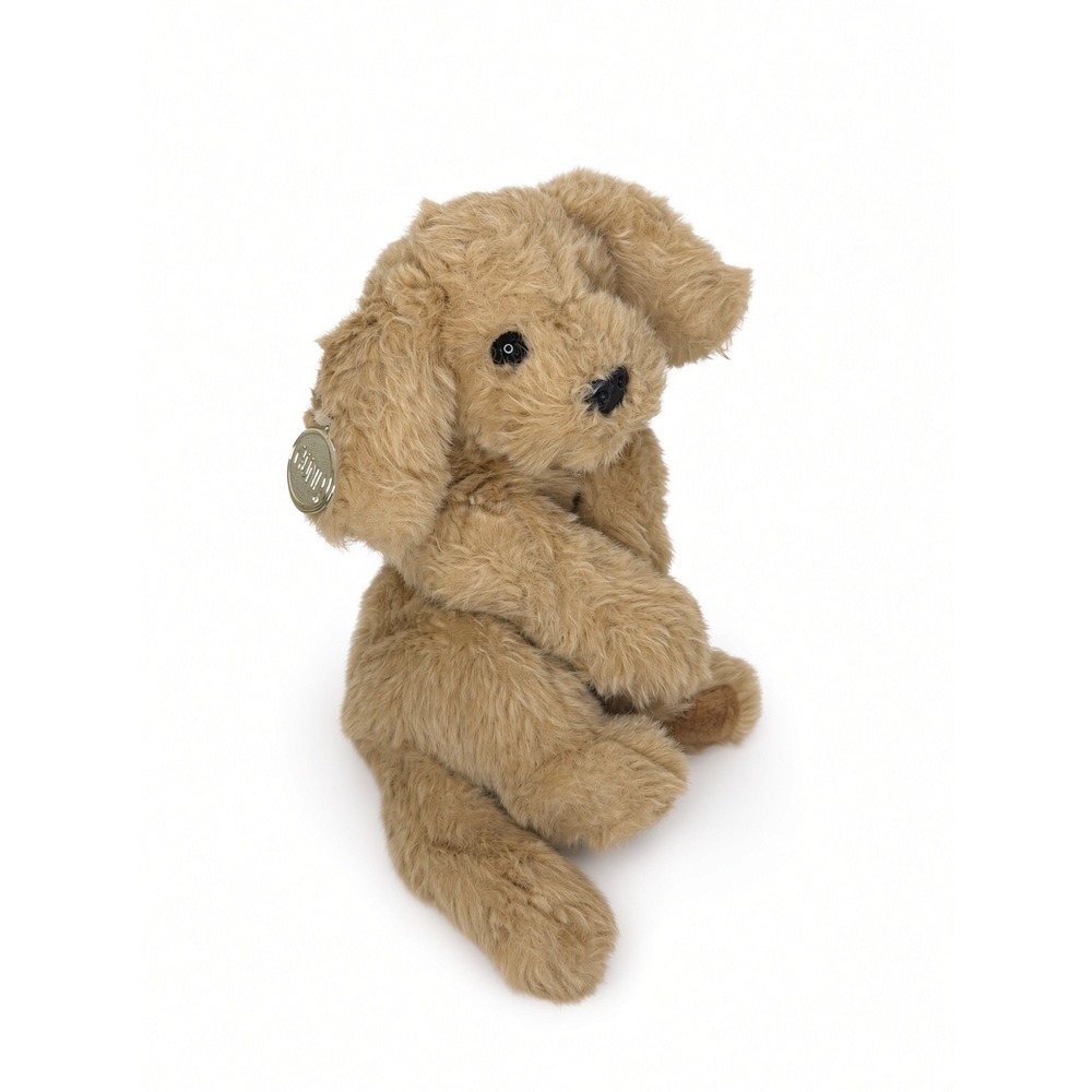 GUND SMALL VINTAGE MUTTSY BROWN / TAN PUPPY DOG STUFFED ANIMAL PLUSH TOY LOVEY